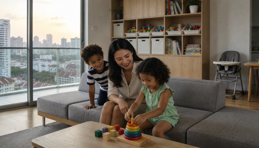 How to Raise Twins in a Singapore Condo Without Losing Your Style